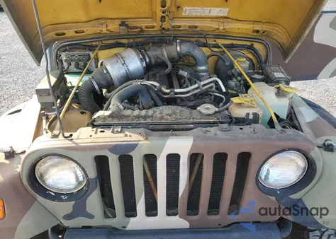 2002 Jeep Wrangler / Tj Sport from USA, damaged, VIN 1J4FA49S82P750818